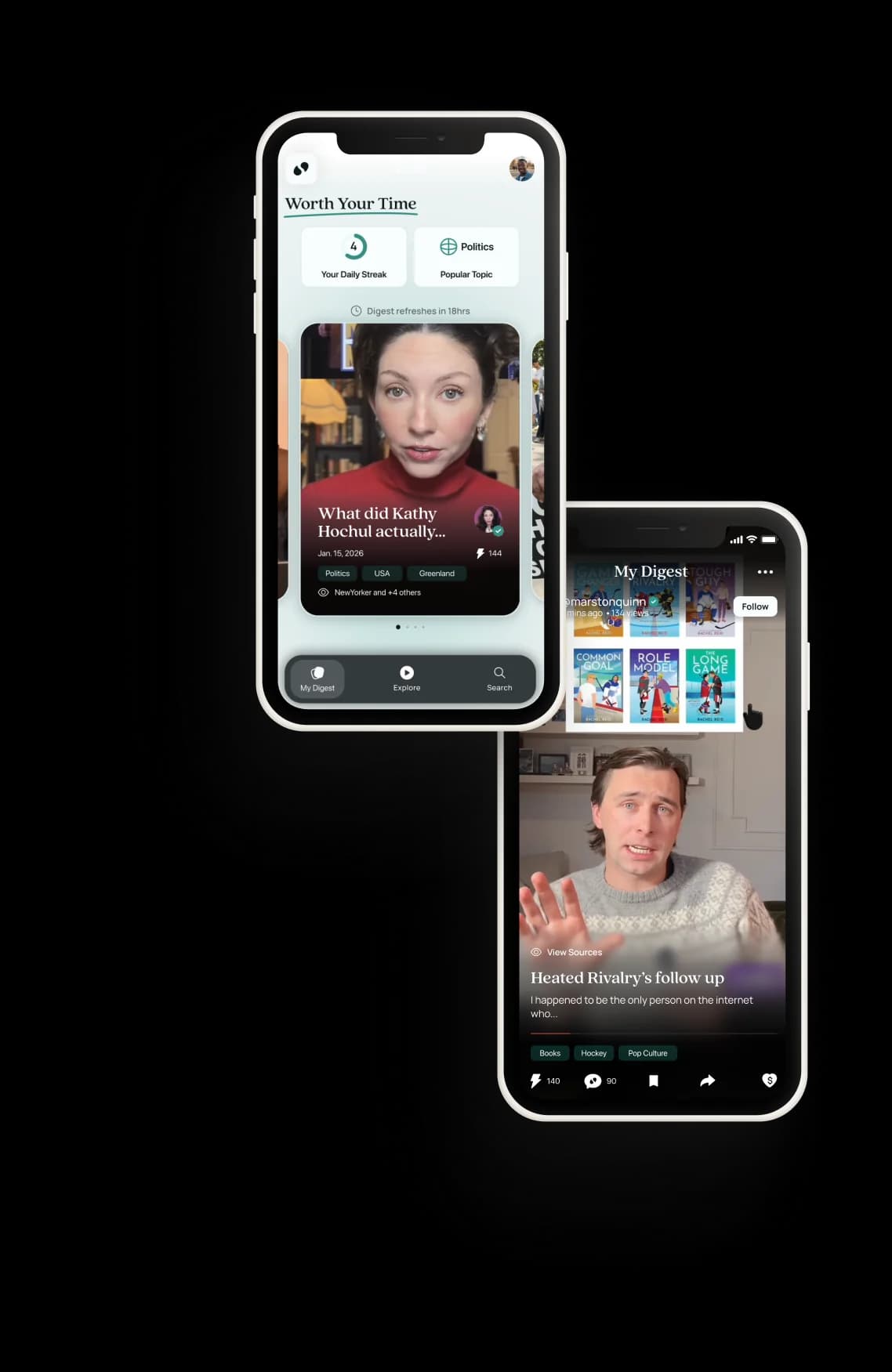 SaySo App on iPhone
